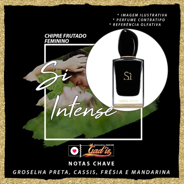 Perfume Similar Gadis 691 Inspirado em Si Intense Contratipo